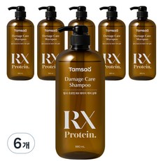 탐사 프로틴 RX 데미지 케어 샴푸, 6개, 980ml