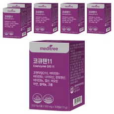 meditree 輔酶Q10複合膠囊, 30顆, 6個