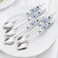 LLARISSA Zwiebelmuster 洋蔥圖案茶匙, 茶匙+盒, 5個