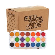水彩調色板 12入, 21 種顏色