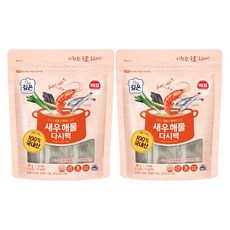 해표 새우해물 다시팩, 90g, 2개