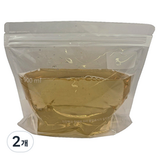 이루다팩토리 수치선 다용도 육수저장팩 22 x 18 cm 900ml, 2개, 60개입, 특대(XL)