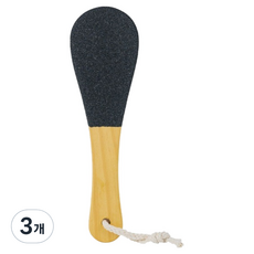 몽구밍 발바닥 각질제거 주걱이 블랙, 1개입, 3개, 49.4g