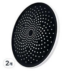 World Clean 大型向日葵淋浴噴頭, 2個, 白色