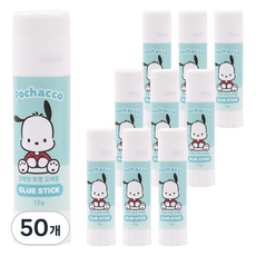 한들 산리오캐릭터즈 고체풀 포차코, 50개, 15g