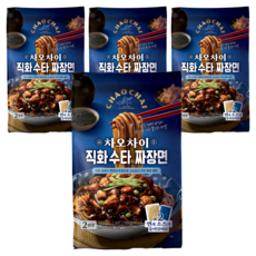 차오차이 직화 수타식 짜장면 720g 2인분, 4개