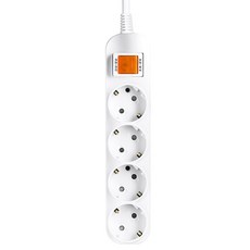 대성 플러스탭 멀티탭 4구 16A 250V, 1.5m, 화이트, 1개