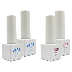 Ivit 角蛋白指甲底膠 5ml + 非頂膠 5ml, 底膠+頂膠, 2組