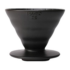 HARIO 好璃奧 濾杯EX V60霧黑 02磁石, 1個