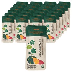 MORANG MORANG Hanul Food 濕甜南瓜棒, 25個, 20g