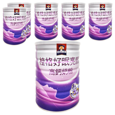 QUAKER 桂格 好眠亮顏高鈣奶粉, 750g, 6罐