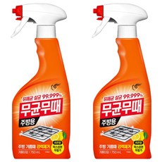 무균무때 주방용 세정제, 750ml, 2개