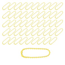 彩色珠鍊, 50個, 象牙色