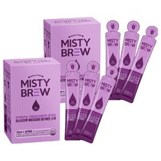 미스티브루 에티오피아 예가체프 액상 스틱 더치커피, 25ml, 30개입, 2개
