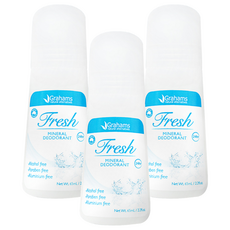 Grahams 珂然 礦物除臭劑 清新香, 3個, 65ml