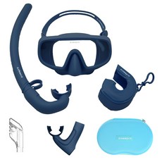 Diveepro Aquazen 浮潛面罩, 深海軍藍