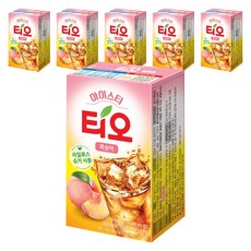동서티오 아이스티 복숭아맛, 13g, 18개입, 6개