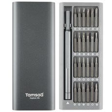 Tamsaa 便攜式螺絲起子 24件組, 1組, 單品