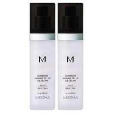 미샤 M 시그너처 링클 필업 비비크림 SPF45 PA++, 21호화사한베이지, 44g, 2개