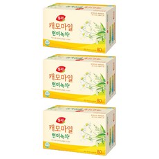 동서 캐모마일 현미녹차, 1.5g, 80개입, 3개