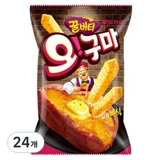 오리온 꿀 버터 오 구마, 74g, 24개