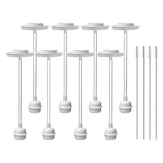 하이비 더블하트 전용 추달린 스트로우 2p, 4세트