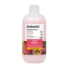 Babaria長效護色+受損重建染髮專用洗髮精 山茶花+百香果 500ml 100% Vegan, 1瓶