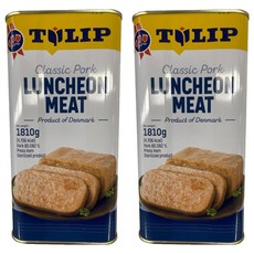 튤립푸드 런천 미트 햄통조림, 1.81kg, 2개