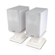 캔스톤 북쉘프 스피커 스탠드 2개, ST-15, 화이트, 1세트