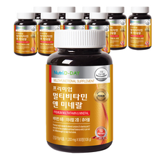Nutri D-DAY 頂級綜合維他命與礦物質, 90錠, 10個