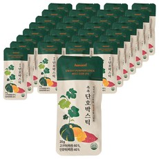 MORANG MORANG Hanul Food 濕甜南瓜棒, 40個, 20g