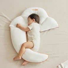 La vikit Liner Luft Cuddle Up 抱枕本體, 純白色 本體(左)