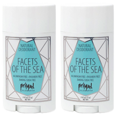 海的原始元素除臭劑面孔, 75g, 2個