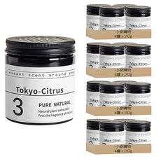 小麥購物 車用香氛 S360 192g, 16罐, 東京柑橘