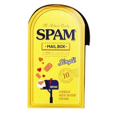 스팸 메일 박스 싱글클래식 80g x 10p, 1세트