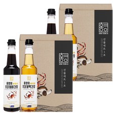 홍영의 간장 선물세트 붉은대게어 + 붉은대게백, 500ml, 2세트