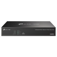 TP-Link VIGI 4路 PoE+ 網路監控主機, NVR1004H-4P, 1台