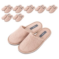 올리빙 뽀송 모던 층간소음방지 거실화, 피치, 8개