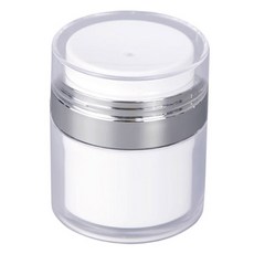 MONACO OLIVE 按壓式幫浦真空化妝品乳霜分裝容器 15ml, 單一顏色, 1個