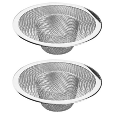 ezHome 家庭生活的達人 不鏽鋼排水網 中(70mm), 1入, 2個