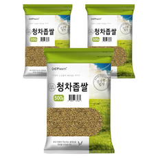 건강한밥상 국산 청차좁쌀, 500g, 3개