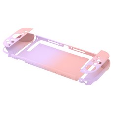 호후 닌텐도 스위치2 그라데이션 슬림 풀커버 하드 케이스 그라, 핑크 그라데이션, 1개, SW2-GradationCase