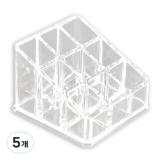 더자카 아크릴 9칸 스틱 정리함 Y253ZHSJ026, 5개