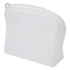 PEARL LIFE 珍珠金屬 透明矽膠拉鍊袋 帶摺邊 HC-253, 1個