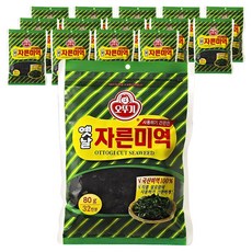 오뚜기옛날 자른미역, 80g, 15개