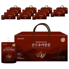 하루활력 남성을 위한 건강 시크릿 산수유야관문, 2.1L, 12개