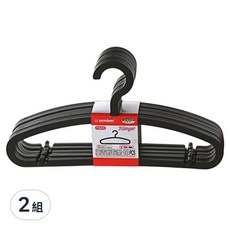 KEYWAY 聯府 兒童英吉衣架 20個入 衣物收納好幫手, F-630 顏色隨機, 2組