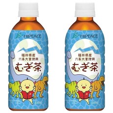 HIPEACE 六條大麥麥茶, 330ml, 2個