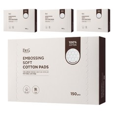 Dr.G 壓花軟棉墊, 4盒, 150片
