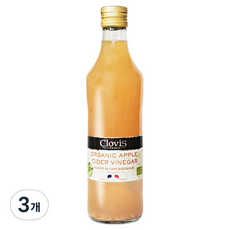 클로비스 애플사이다비니거, 3개, 1L